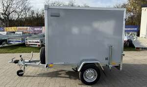 Furgon sklejkowy Niewiadów F7520H dł 205 x szer 119 x wys 150 DMC: 750kg