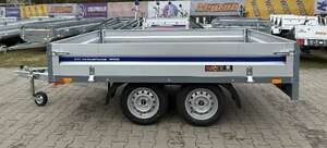 Przyczepa Samochodowa WIOLA HOCHLADER  2 OSIE  256x156 cm , DMC: 750 kg 