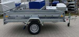 Przyczepka Samochodowa Niewiadów BEG7527YU 2,63x1,32m, DMC: 750kg RESOR + AMORTYZATOR 