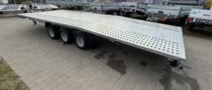 Laweta Samochodowa NIEWIADÓW Jupiter 3 osie 550x210 cm, DMC: 3500kg+wypełnienie aluminiowe